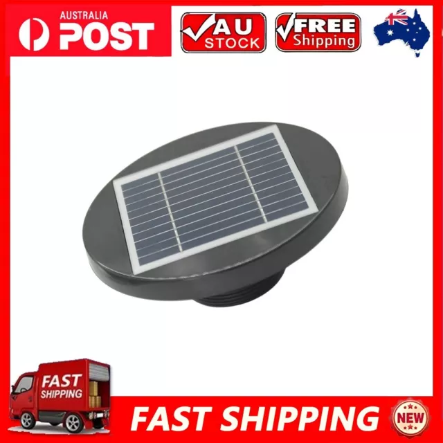 Solar Powered Roof Fan Ventilator Loft Vent For Boat Rv Greenhouse Shed  Caravan 