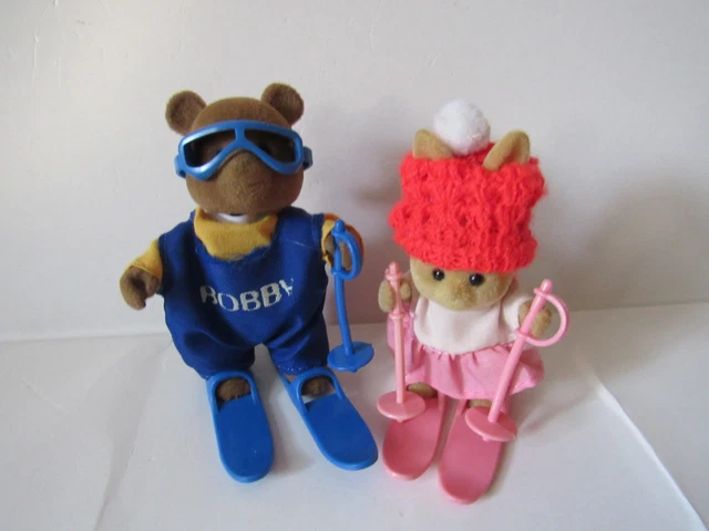 Jouet Vintage Figurine Les Petits MALINS Ours