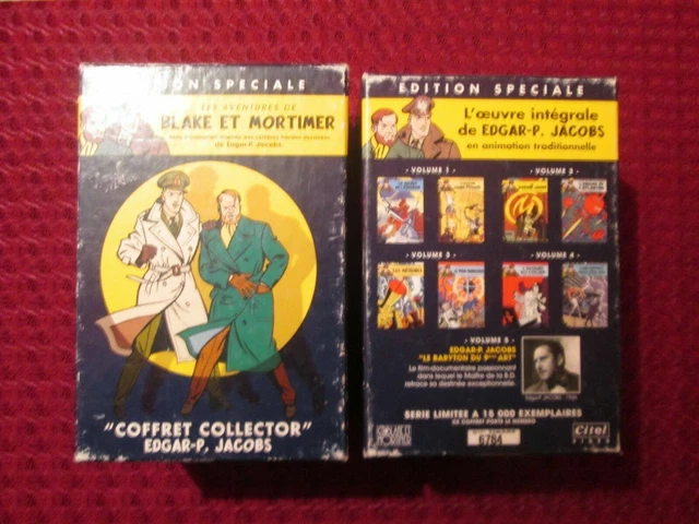 Affiche Jacobs - Blake et Mortimer prof BD - Bédécouverte