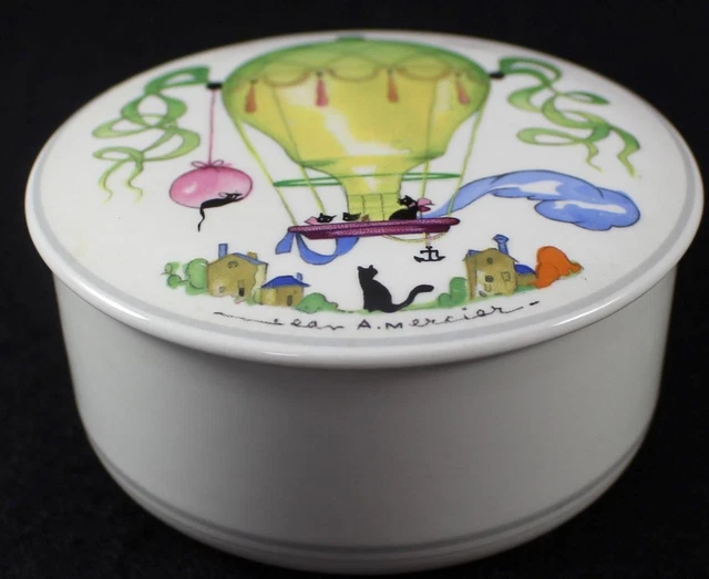 Villeroy and Boch Le Ballon Caja de Caramelos Mediana con Tapa Gatos Diseño