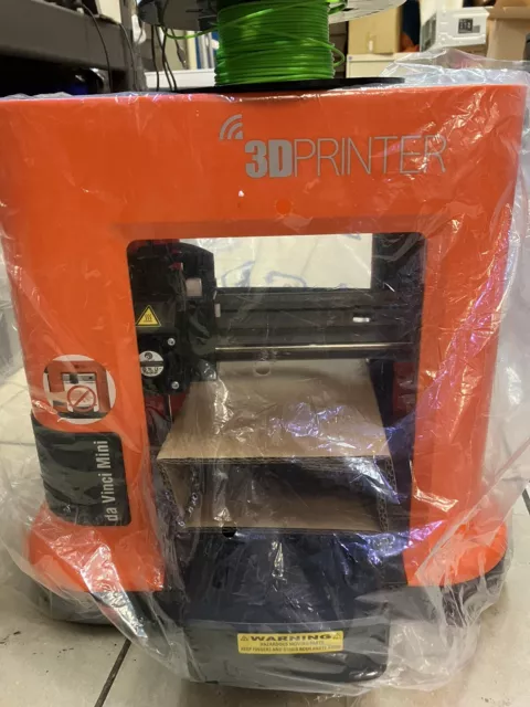 ~ XYZprinting Da Vinci Mini Wireless 3D Printer - Orange