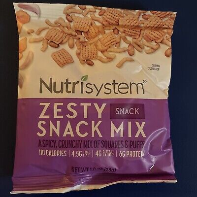 10 ~FRESCO~ Nutrisystem SNACK Zesty Snack Mix Mejor por: 28/03/23 DESCONTINUADO