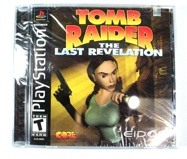 TOMB RAIDER THE Last Revelation Sony PlayStation 1, 1999 brandneu