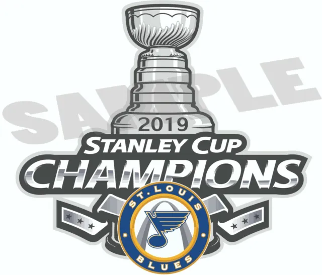 NHL St. Louis Blues 2019 Stanley Cup Champions Replica 8 inch Trophy