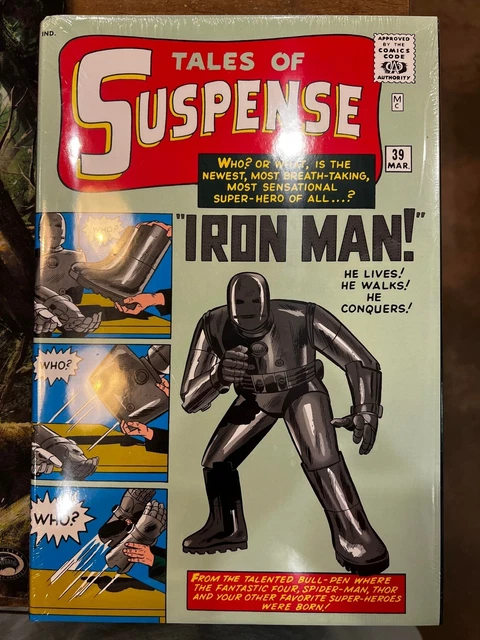 Invincible Iron Man Omnibus Hard Cover Volume 1 Kirby Cover New Print