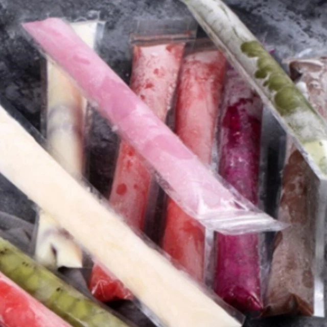 Nuevo helado duradero bolsas sellado almacenamiento bandeja de dulces