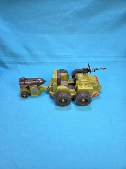 1985 Hasbro G.I. Joe A Real American Hero Weapon Transport Instructions