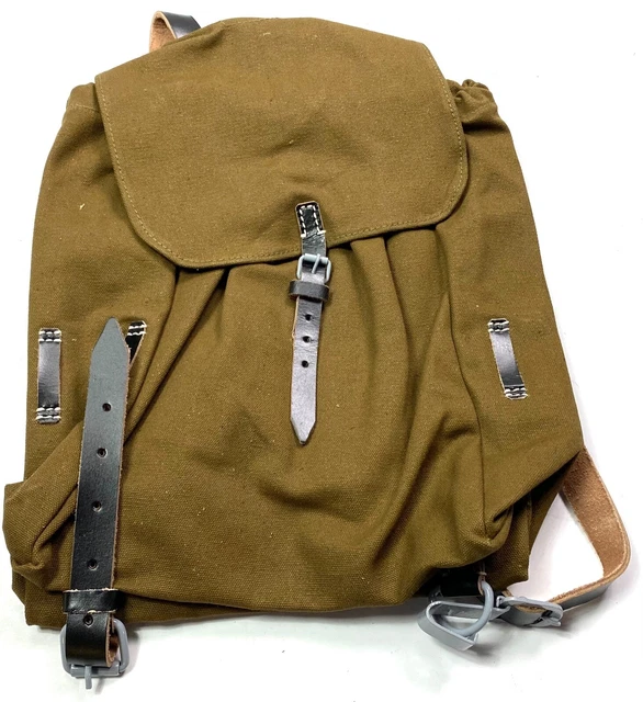WWII GERMAN M31 Field Pack Backpack Artillery & Assault Rucksack-Green ...