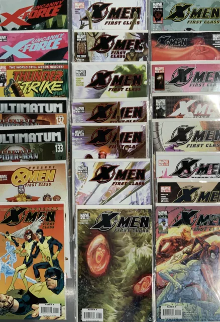 X-Men First Class lot circa 2007-2009 22 Books VF/NM Marvel Comics