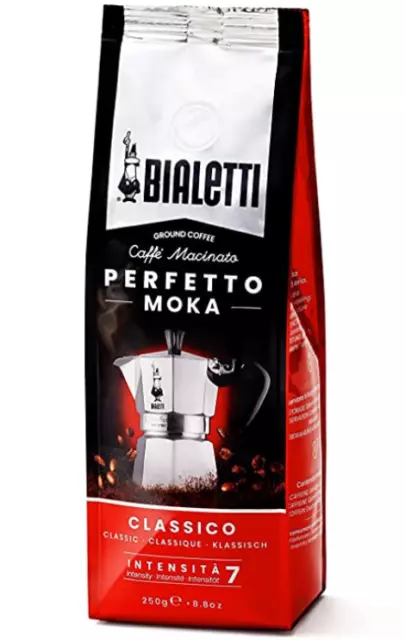 Caffè Bialetti Macinato Per Moka, Nocciola 250gr 