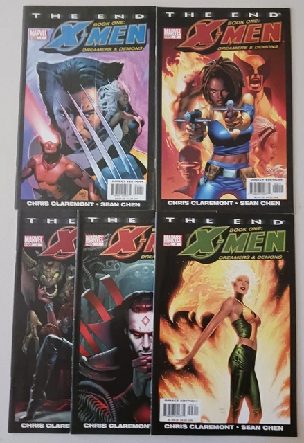 X-Men The End Dreamers & Demons #1-5 (2004 Marvel) Claremont Chen