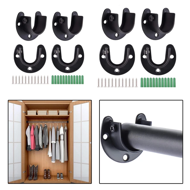 Terror Blu Appendiabiti Per Scarico Universale - Staffa Regolabile Con Nastro Rotondo Da 50 Mm, 2 Pezzi Staffa Regolabile 50mm - Foto 3