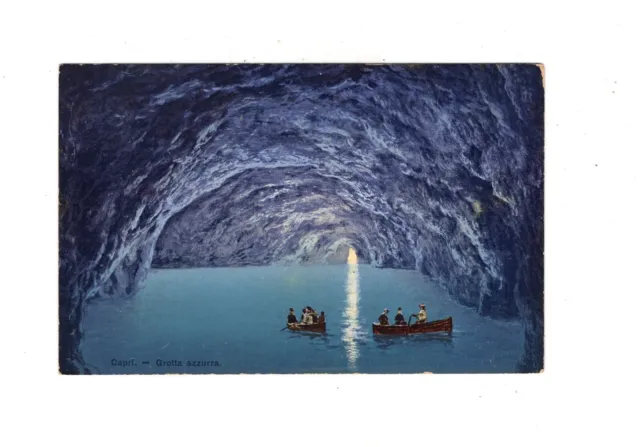 AK Ansichtskarte Capri / Grotta azzurra / Italien