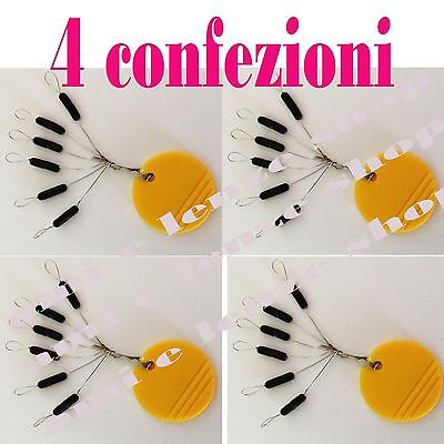 Chicco chicco di riso stopper trave lenza surfcasting salvanodo salva nodo pesca piombo 