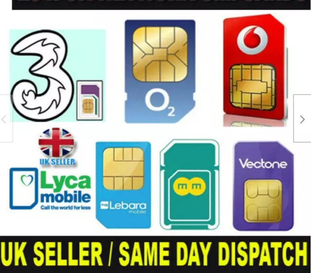 EE Sim Card Pay As You Go £15 Pack 15GB Data Unlmtd SMS Mini, Micro & Nano UK