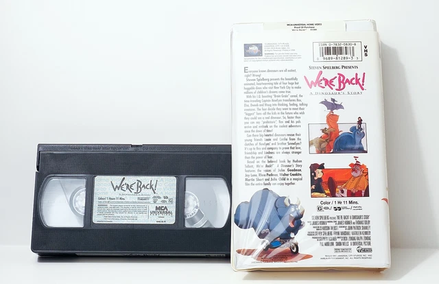 WE'RE BACK A Dinosaur's Story (VHS, 1993) $3.80 - PicClick CA