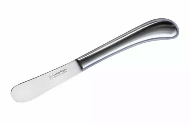Stanley Rogers Streichmesser 20 cm Käsemesser Buttermesser aus Edelstahl Silber