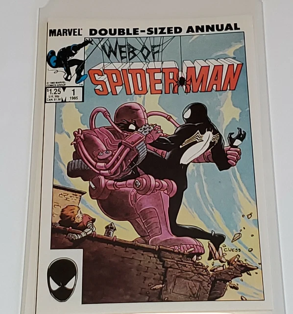 Web of Spider-Man  Annual #1  (Marvel 1985)  Very Fine