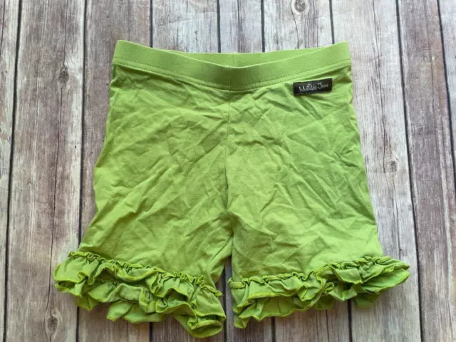 Matilda Jane size 8 Choose Your Own Path Grow With Me lime Green Shorties  B3