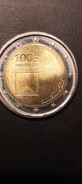 Slovénie - 2 euros commémorative - 2019 - 100 ans Université Ljubljana - neuve