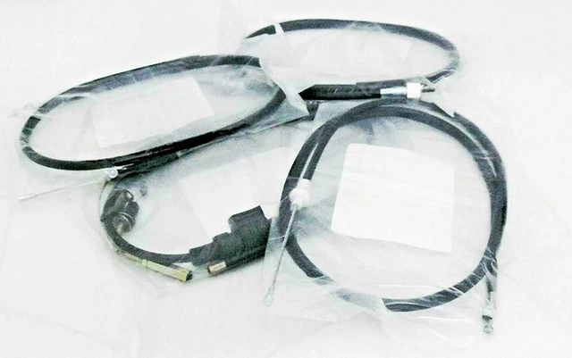 Complete Cables Clutch Brake Speedo Accelerator Cable Set Of 4 For Yamaha Rx100