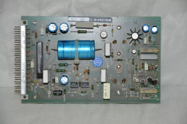 BALZERS Scheda di controllo circuito stampato B 5181 103 RI - Condizioni Usate
