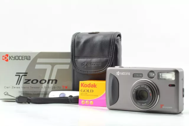 ALL Works【TOP MINT】Kyocera T Zoom Yashica T4 Point & Shoot film camera Fr JAPAN 2