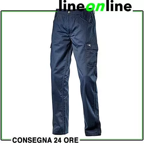 Pantaloni da lavoro Diadora Utility Pant Level in canvas twill cotone 2