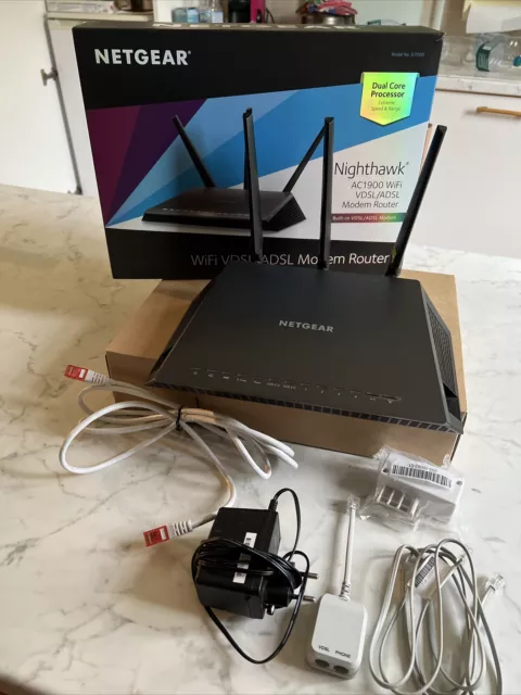 Netgear D7000 Modem Router WiFi AC1900 VDSL/ADSL