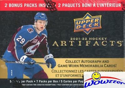 2021/22 Upper Deck ARTIFACTS Hockey EXCLUSIVE Factory Sealed Blaster Box!