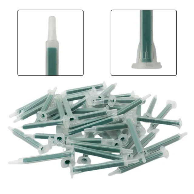 Mixing Nozzles Adhesive Cartridges Tip For 50ml Resin Mixer Adhesive Applicatior