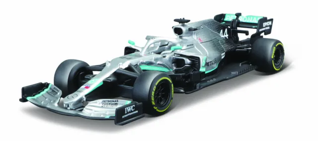 Bburago Mercedes AMG Petronas F1 W10 EQ Power+ Lewis Hamilton Modellauto 1:43
