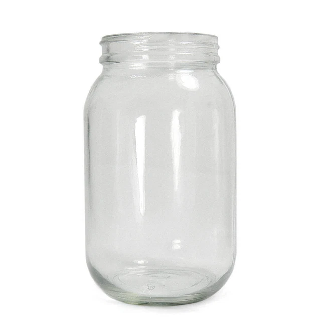 QORPAK GLA-00883 Bottle,3840mL,Glass,Wide,PK4