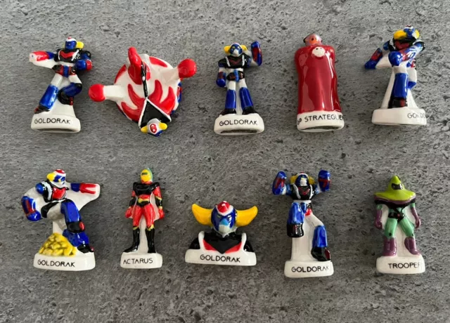 Série complète de 10 fèves Goldorak Grendizer - Prince d'Euphor 2021