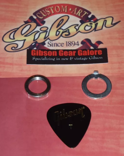 Gibson Les Paul Switch Collar Nut Washer Set Toggle Mounting Guitar Parts SG HP