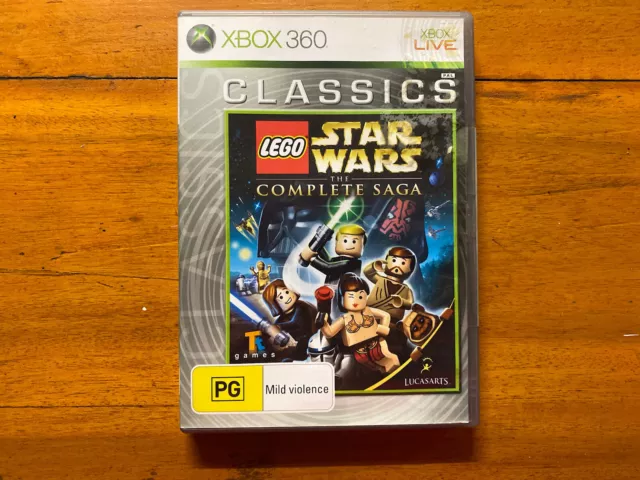  Lego Star Wars: The Complete Saga - Xbox 360 : Video Games
