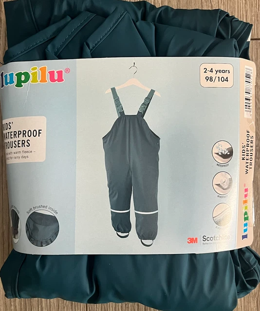 LUPILU KIDS WATERPROOF Trousers 2 4 Dark Blue Navy BRAND NEW LIDL 14.00 PicClick UK