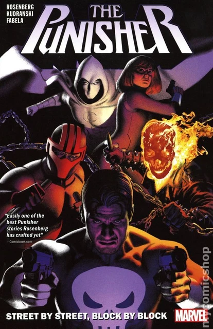 Punisher TPB By Matthew Rosenberg #3-1ST NM 2019 Stock Image