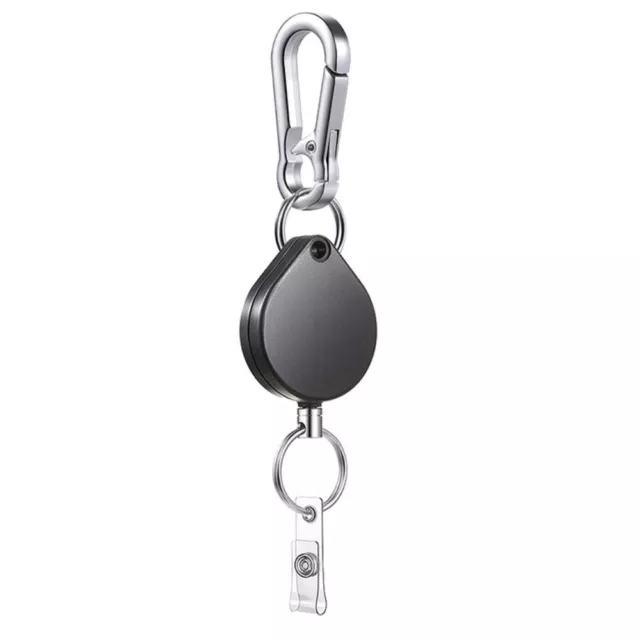 Anti Lost Badge Reel Clip Retractable ID Card Badge Holder