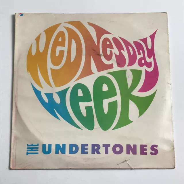 The Undertones - Wednesday Week 7" Vinyl Record - SIR 4042  EX