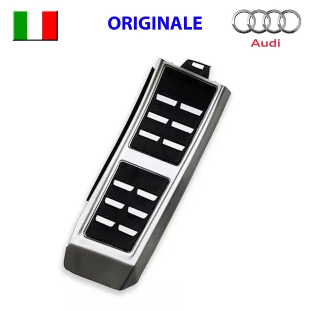 Pedana sportiva AUDI A4 A5 A6 A7 Q5 S4 S5 S6 ORIGINALE pedali alluminio poggia