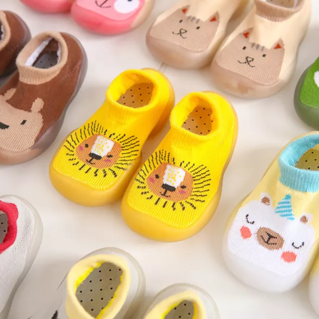 Pantofole antiscivolo invernali calde bambini bambine bambini bambini bambini piccoli calzini scarpe di cotone morbide
