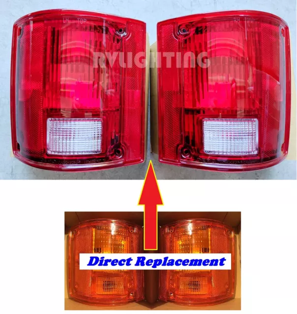 Monaco Monarch 2004 2005 Rear Turn Signal Tail Lights Lamps Rv - Pair