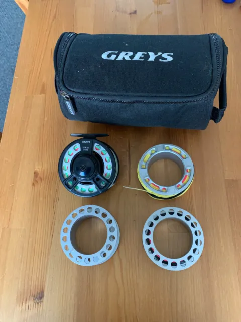 GREYS GRX FLY REEL 7/8 WITH LINE. £55.00 - PicClick UK