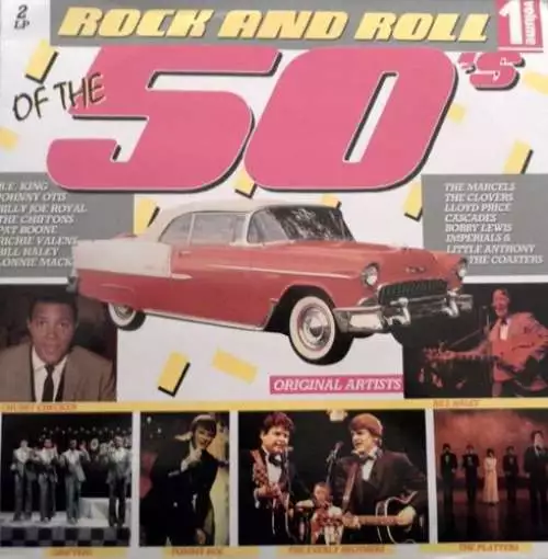 Various - Rock And Roll Of The 50's 2xLP Comp Gat Vinyl Schallpla
