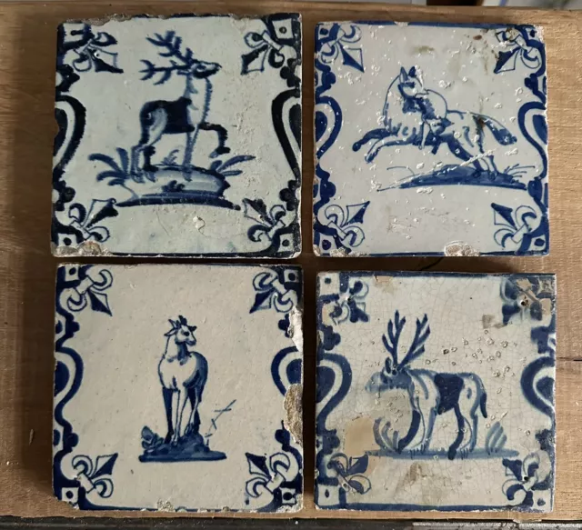 Fliese Kachel antik alt antique dutch tile Delft Art tegel Niederlande carreaux