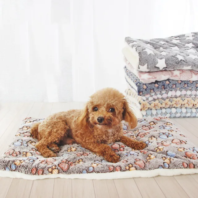 Alfombra para dormir para mascotas cama cálida para perros lana suave manta para mascotas arena para gatos cachorro sueño _reino Unido