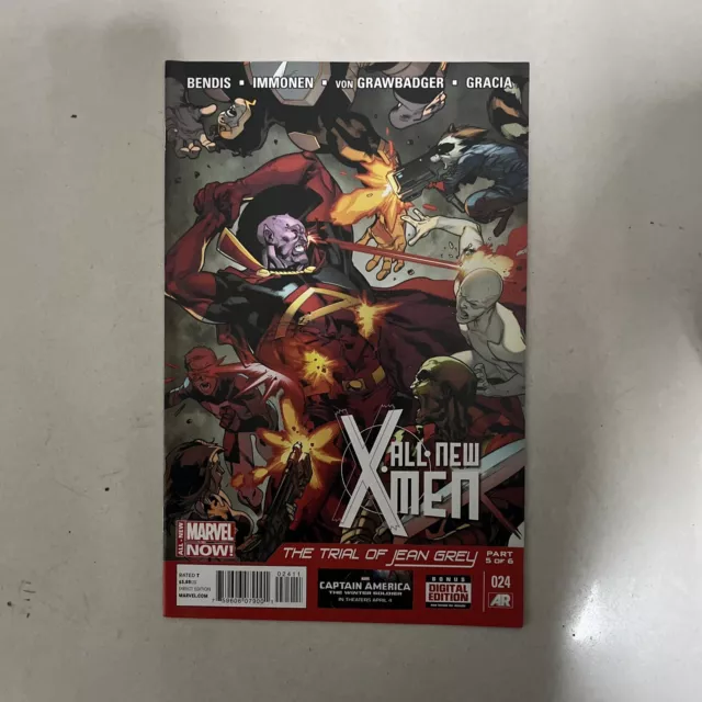 All-New X-Men #24 The Trial of Jean Grey Part 5 Marvel Comics 2014