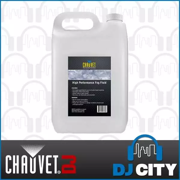 Smoke Fogger machine Fluid 5L Fog Juice water Based Solution Liquid Chauvet DJ