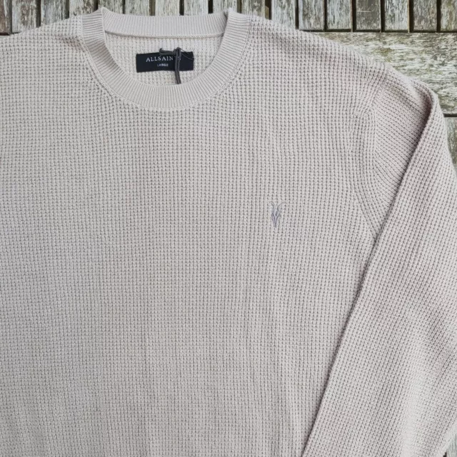 All saints sales waffle jumper